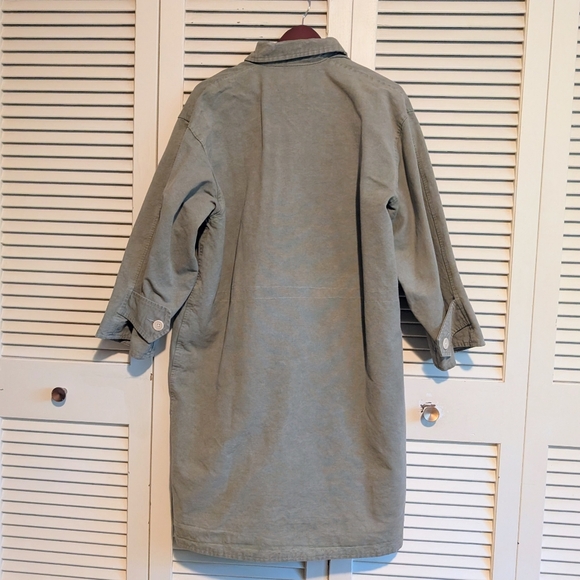 NWOT Rudy Jude Grosgrain Trench in Sage | Size S - Picture 2 of 8